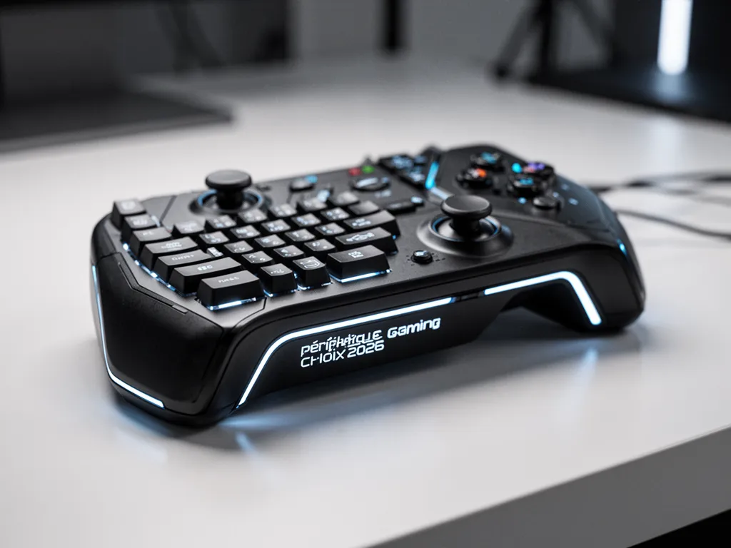 Main posant une souris sur un tapis à côté d'un clavier mécanique